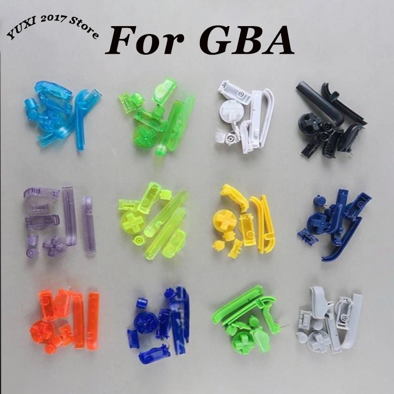 

Многоцветная клавиатура L R A B D, кнопка включения питания, крестовая клавиша, подходит для запасных частей для обслуживания хоста GBA