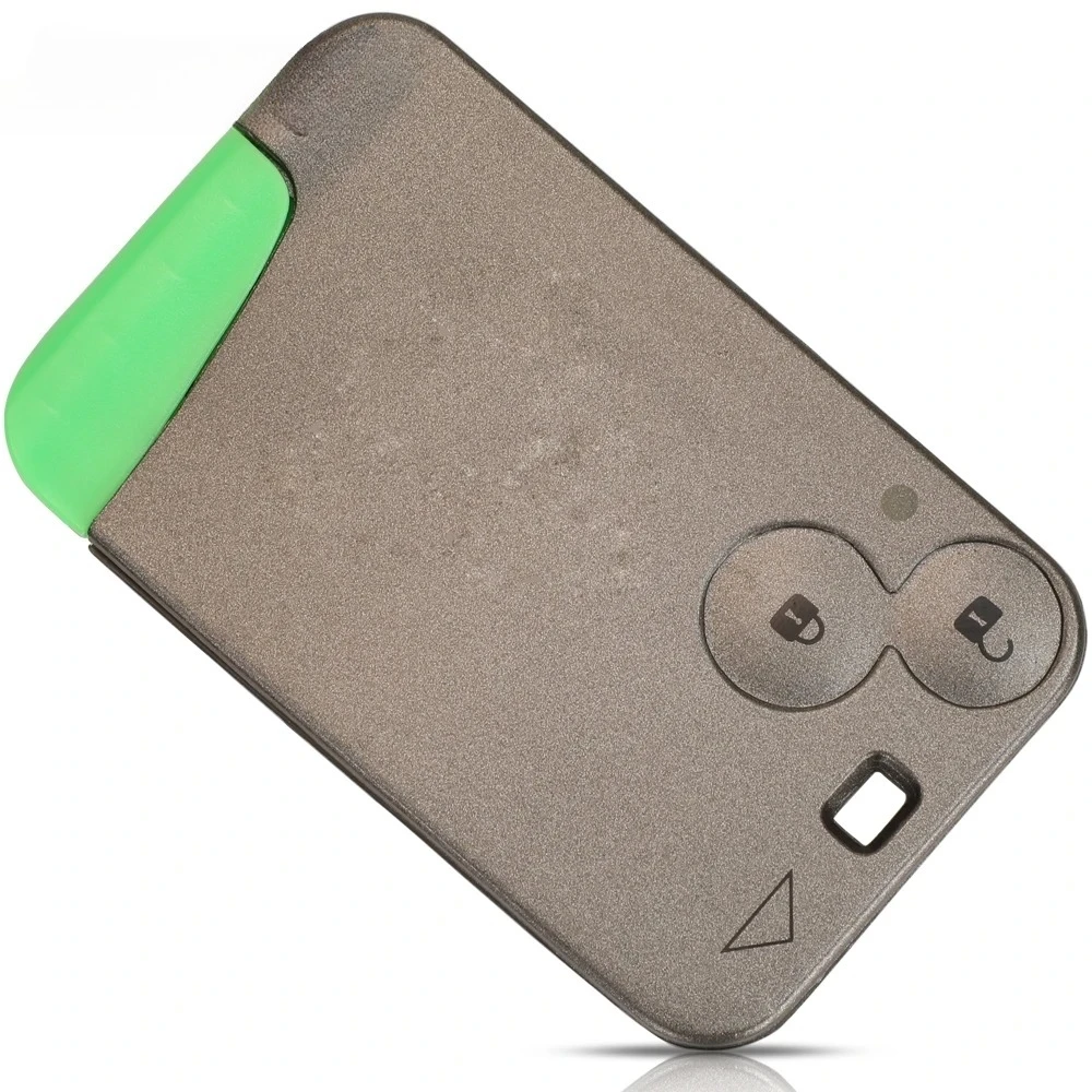 Kunci Mobil Remote Desain Gesper Untuk Renault Laguna Espace Velsatis 2001-2006 Auto Fob Kartu Pintar ID46 PCF7947 433Mhz 2BTN