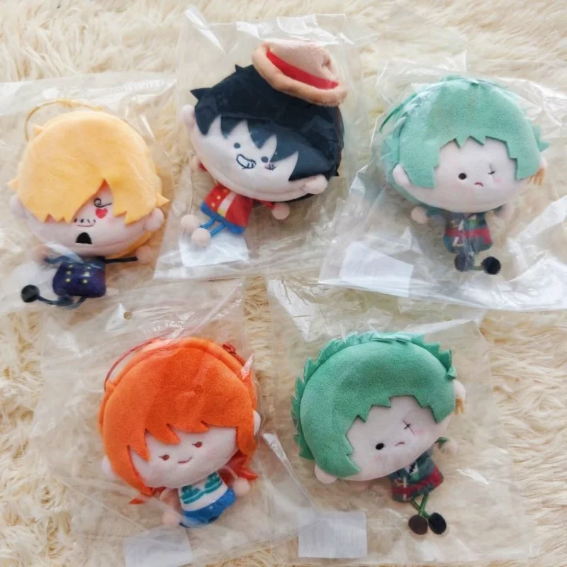 Bilibili公式商品 ワンピース ミニコインパース スティックフィギュアシリーズ ルフィ ゾロ サンジ ナミ エース サボ ぬいぐるみポーチ アニメファン向け