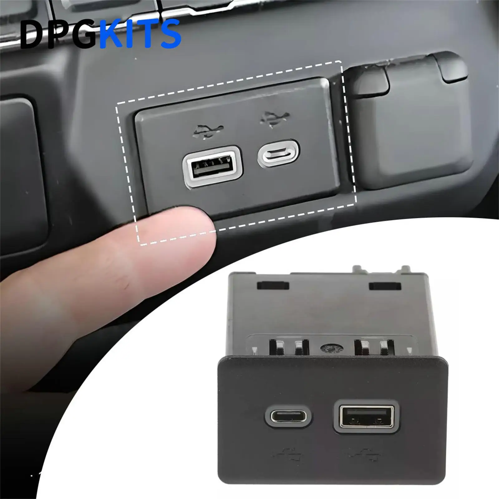 

13549126 13540938 13529873 13520516 13512381 13558185 USB N USBC Port Receptacle for Cadillac Escalade XT4 Chevrolet Silverado