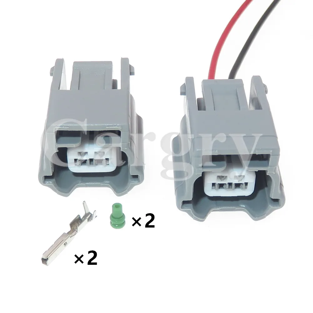 1 Set 2P Automotive Wheel Anti-lock Braking System ABS Sensor Socket 7282-9393-10 7283-9392-40 AC Assembly Waterproof Plug