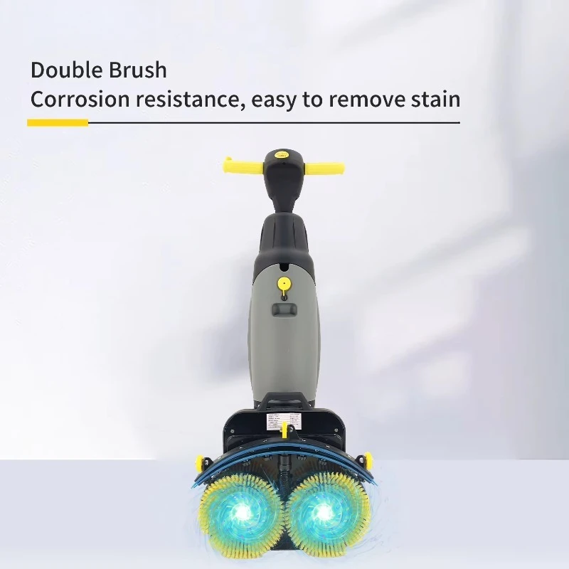 Lithium Battery Electric Motor Walk-Behind Cold Water Cleaning New Floor Washing Machine