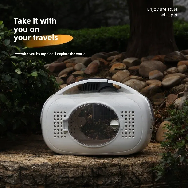 Portable Pet Carrier Handbag Travel Transport Bag for Cats Dogs Breathable Pet Airline Cage