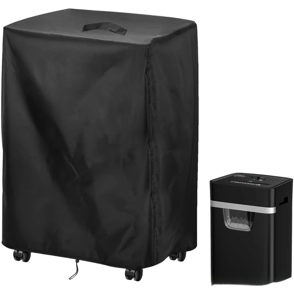 Home Office Office Desk Shredder Cover Waterproof Cover Shredder Cover Waterproof Material Adjustable Drawstring