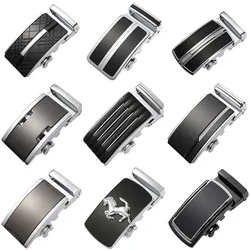 New Fashion Alloy Metal Automatic Belt Buckle Men Belt Buckles 3.5cm Men Apparel Accessories Designer Belt