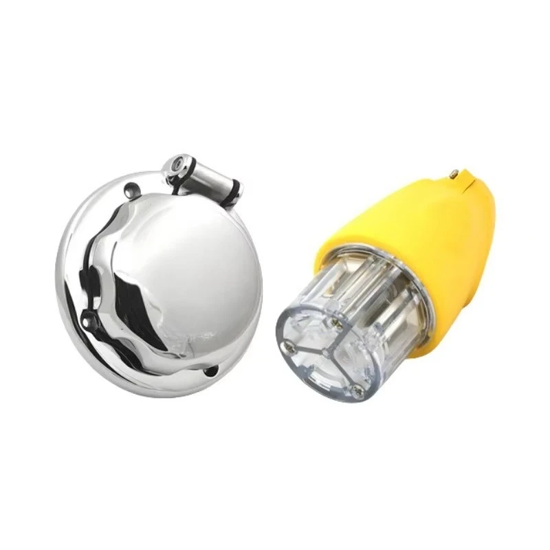 New 16A/30A/32A/50A Waterproof Steel Plug Socket Industrial Camp Power Yacht Marina Shore Condition New