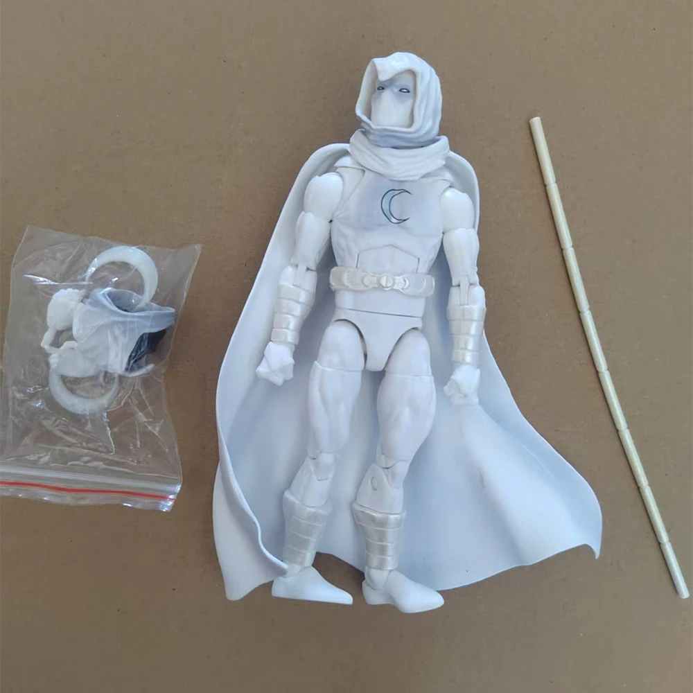 

Hasbro Marvel Avengers Moon Knight with Accessories Genuine Bulk Goods Have Defects Model Doll Action Figure Birthday Gift