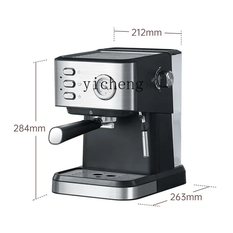 

ZC Coffee Machine Concentrated and Freshly Ground Household Semi-Or Full-Automatic Steam Frothed Milk Office All-in-One Machine