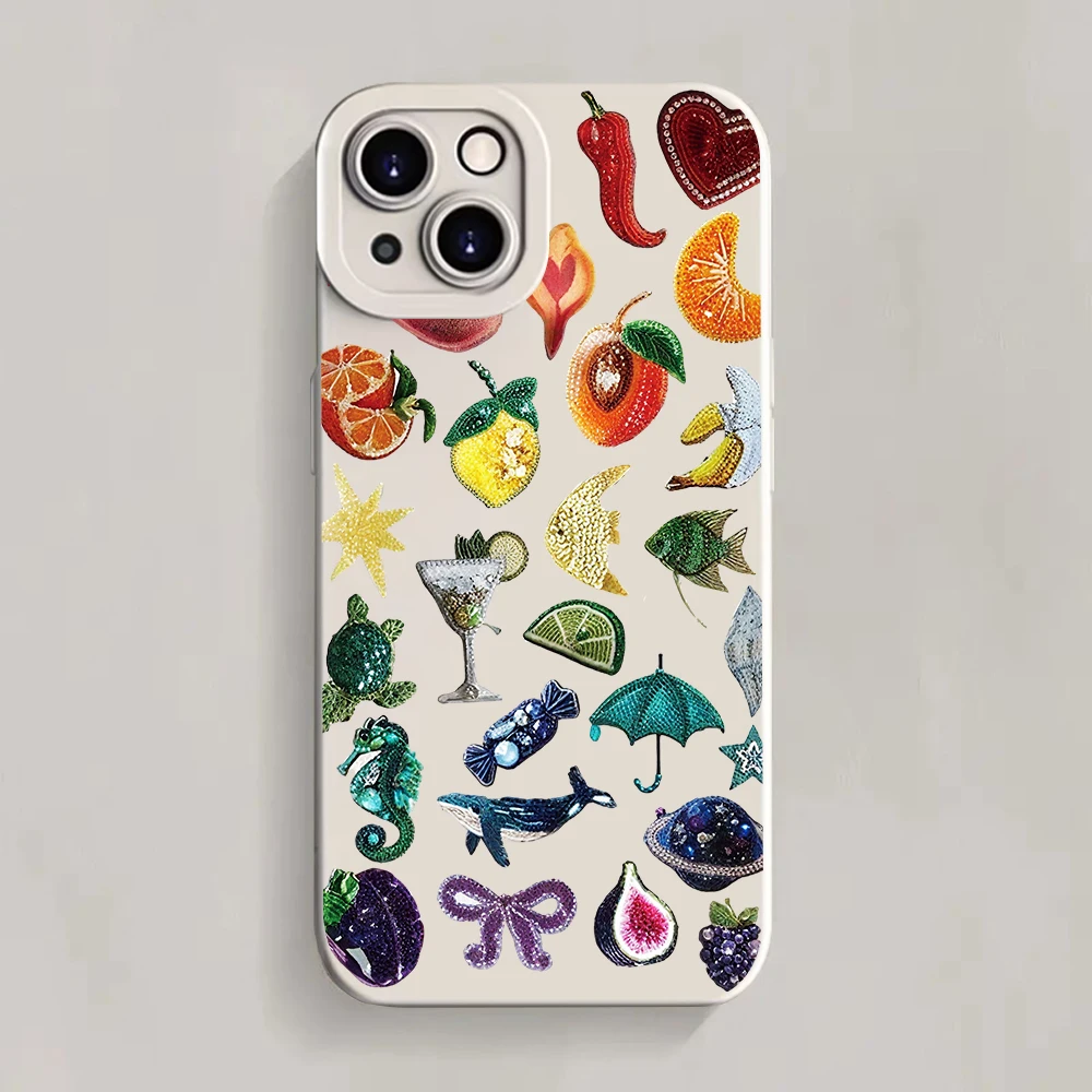 Trendige Handyhülle für Samsung Galaxy S26 S25 S24 S23 Ultra S22 S21Plus FE A57 A56 A55 A54 A53 A36 A35 A34 5G TPU-Cover – Detail 13