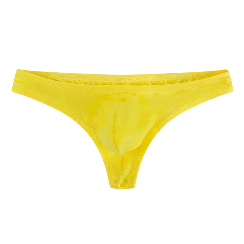 

1pc Sexy Men's Lingerie Modal G-strings Low Waist Thongs Underwear T-Back Pouch Elastic Man Panties Underpants