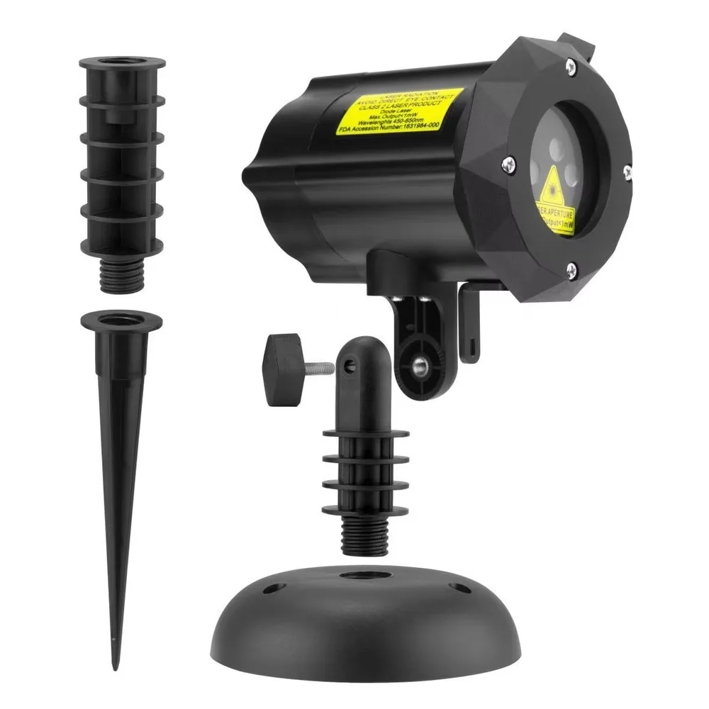 100mv Yellow Vivid Firefly Christmas Laser Lights Outdoor Garden Laser Projector Firefly Laser Projector Lights Outdoor