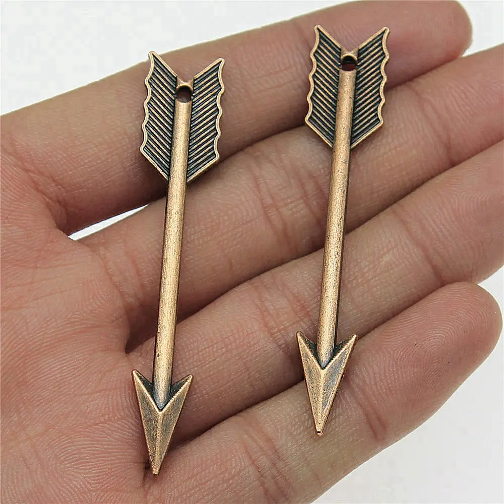 For Jewelry Making Big Arrow Charms Diy Decoration 4pcs