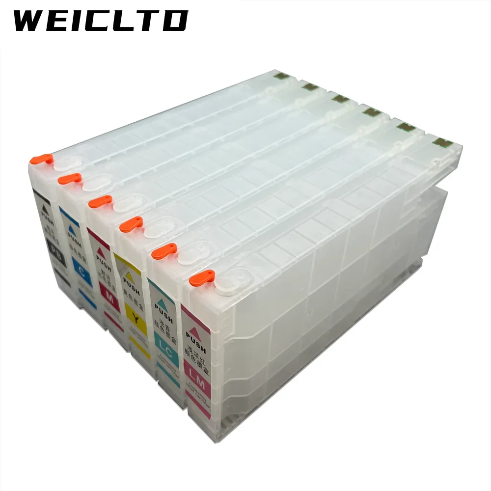 275 مللي T7816 T7811 T7811-T7816 T7821-T7826 خرطوشة حبر إعادة التعبئة الفارغة مع شريحة مرة واحدة للطابعة Epson DX100 D700