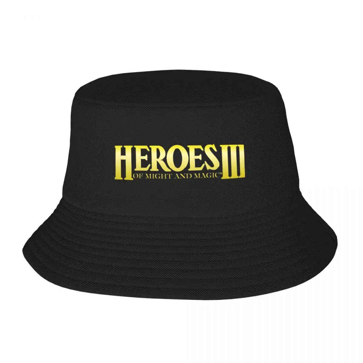 Heroes Of Might And Magic 3 logo Bucket Hat Golf Hat Man birthday Women Men's