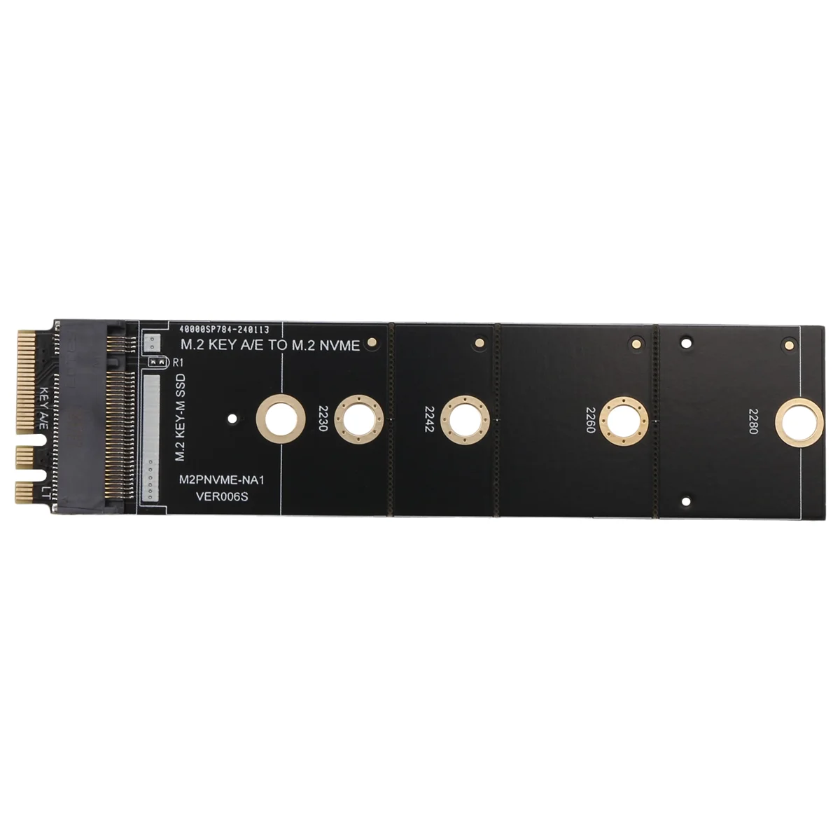 

SuperDeals Слот для ключа M.2 A+E к адаптеру M.2 NVME Карта расширения NGFF к KEY-M Адаптер расширения порта SSD NVMe PCI Express