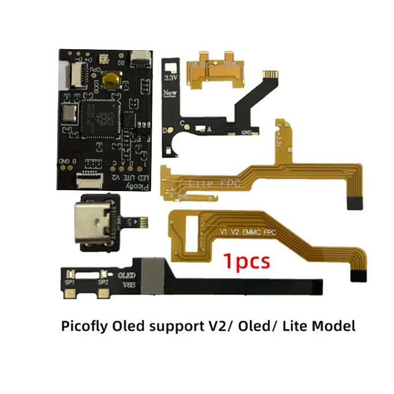 1/5/10PCS Raspberry pi Hwfly Picofly RP2040 Chip per Switch Core, Oled, Lite, V1 e V2 Console