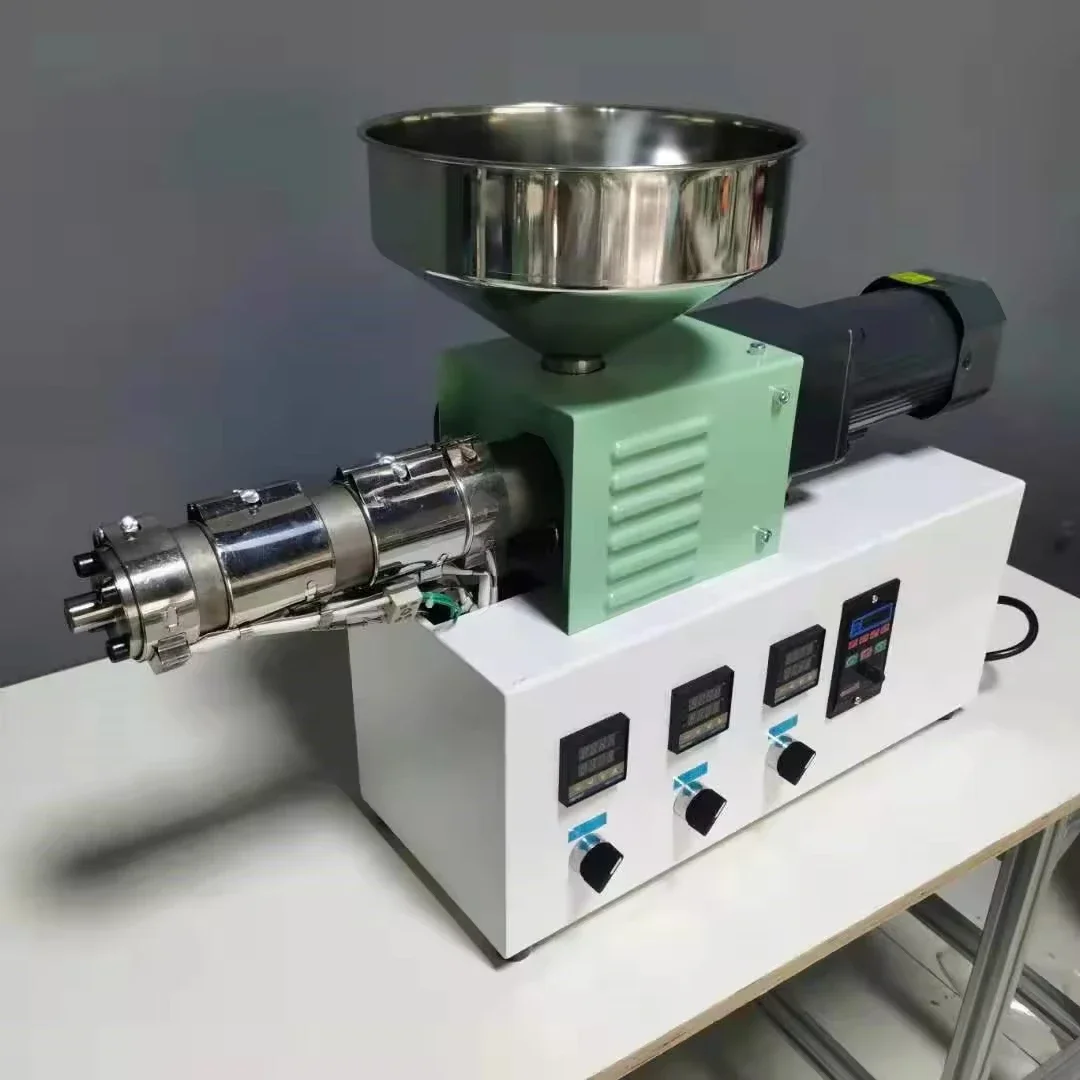 SJ25 single screw  laboratory extruder odd / solitary / solo screw  Tiny plastic