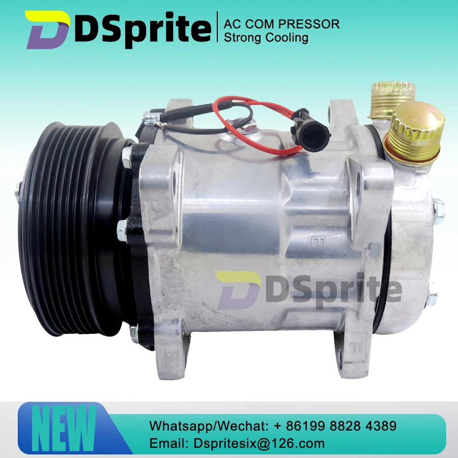 New SD7H15  60808589 60601070 60810769 AC Compressor For ALFA ROMEO Lancia Thema 164 Fiat croma CC1161SS 60564537 60584039