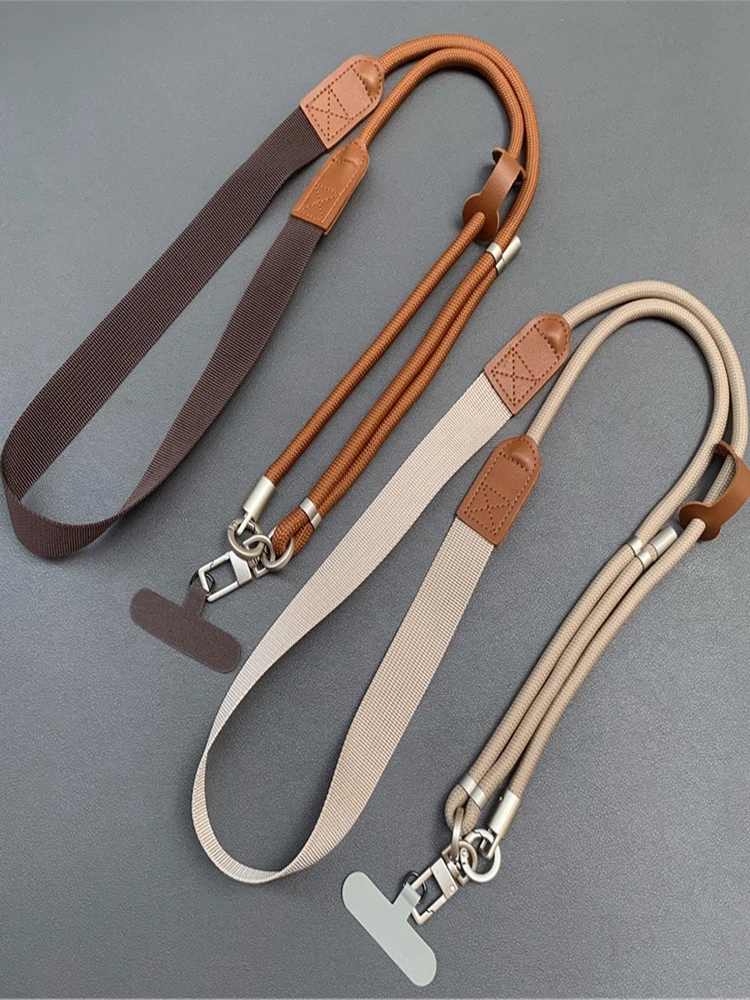 150cm Verstellbares, verbreitertes Schulter-Handyband, Kamera-Schlaufe, hochwertiges Dekompressions-Handy-Hängeseil