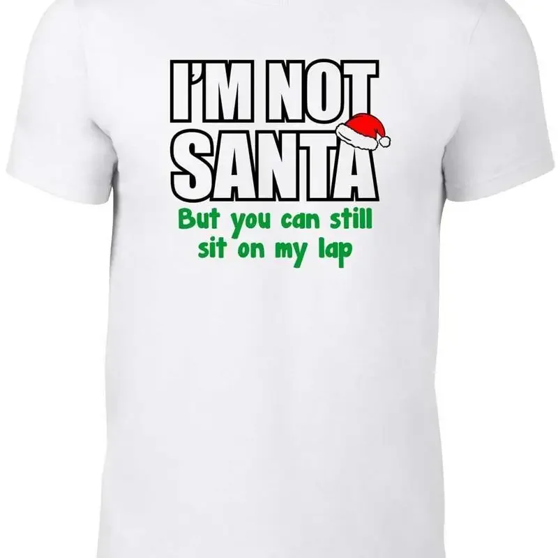 I'm Not Santa Men's T-Shirt Christmas Funny Smart Fancy Dress Party Xmas