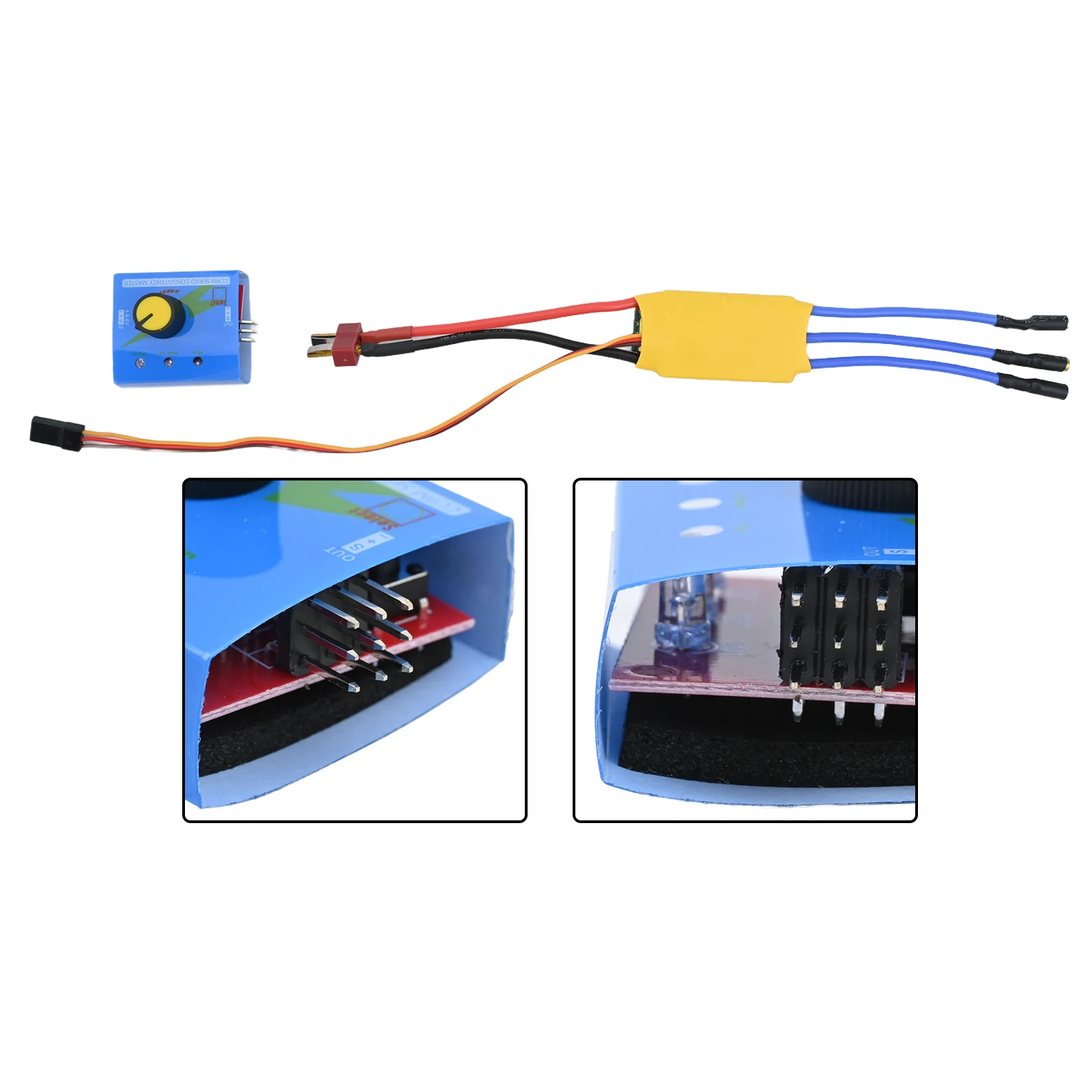 Three Phase High Power Brushless Motor Controller 30A Continuous Current for instant 35A BEC Output Continuous 2A