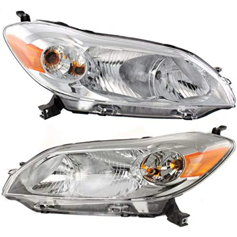 

Headlights Assembly Driver, Passenger Side For Toyota Matrix 2009-2014 Halogen With bulb(s) Replaces# 8115002650 8111002650