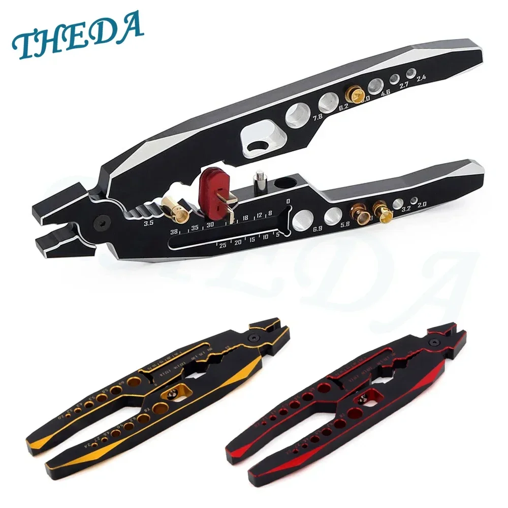 Metal Shock Absorber Pliers Ball Nose Pliers Clip Practical Assembly Disassembly Tool for 1/10 SCX10 TRX4 RC Car Upgrade