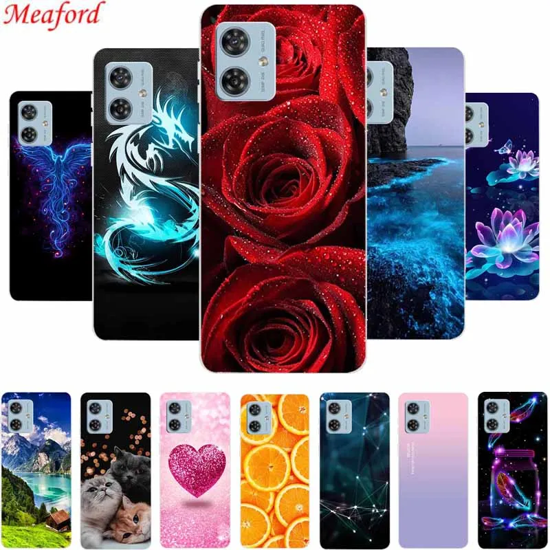 Phone Case For Motorola G54 5G Back Cover Case Clear Edge TPU Soft Silicone Funda Para For Moto G54 Power Case G 54 6.5