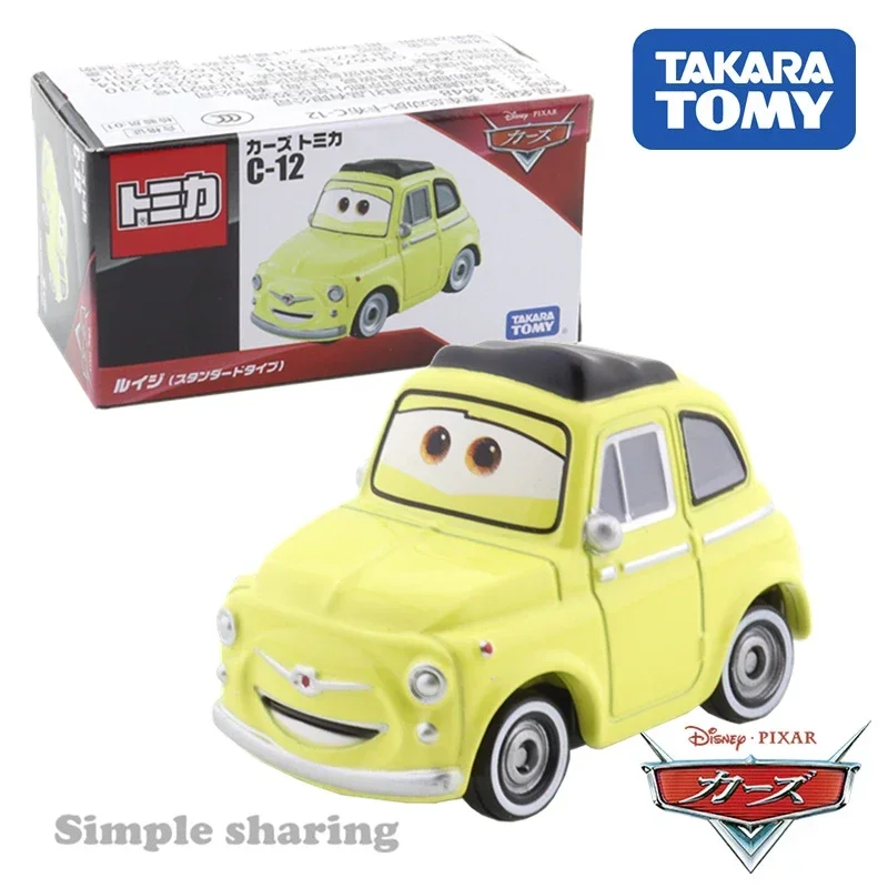 Takara Tomy Tomica Disney Pixar Cars Century Model Car Alloy Toys Motor Vehicle Diecast Metal Model for Children