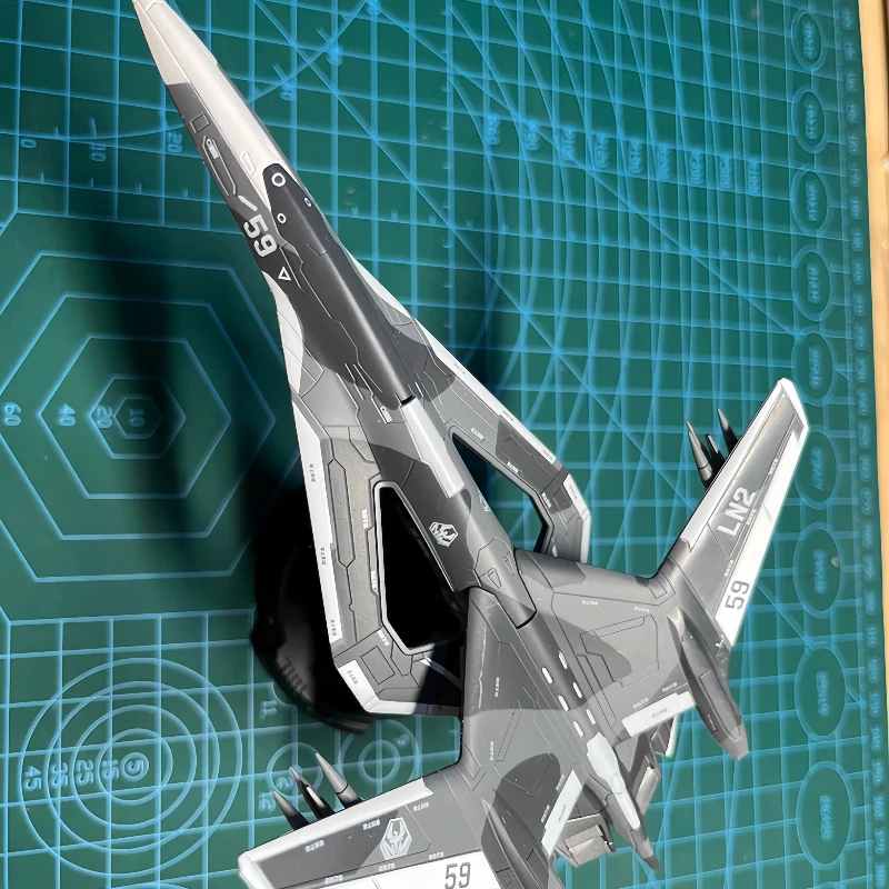 

1: 144 Aircraft Model Nan Tian Men Plan Xuan Nv Aerospace Fighter Plastic Assembly Model Ornament Exquisite Collection Gift