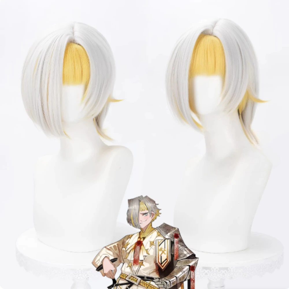 Dimension Fantasy Border Prison Bus Company Cosplay Kromer peluca realista cuero cabelludo peluca de fibra sintética