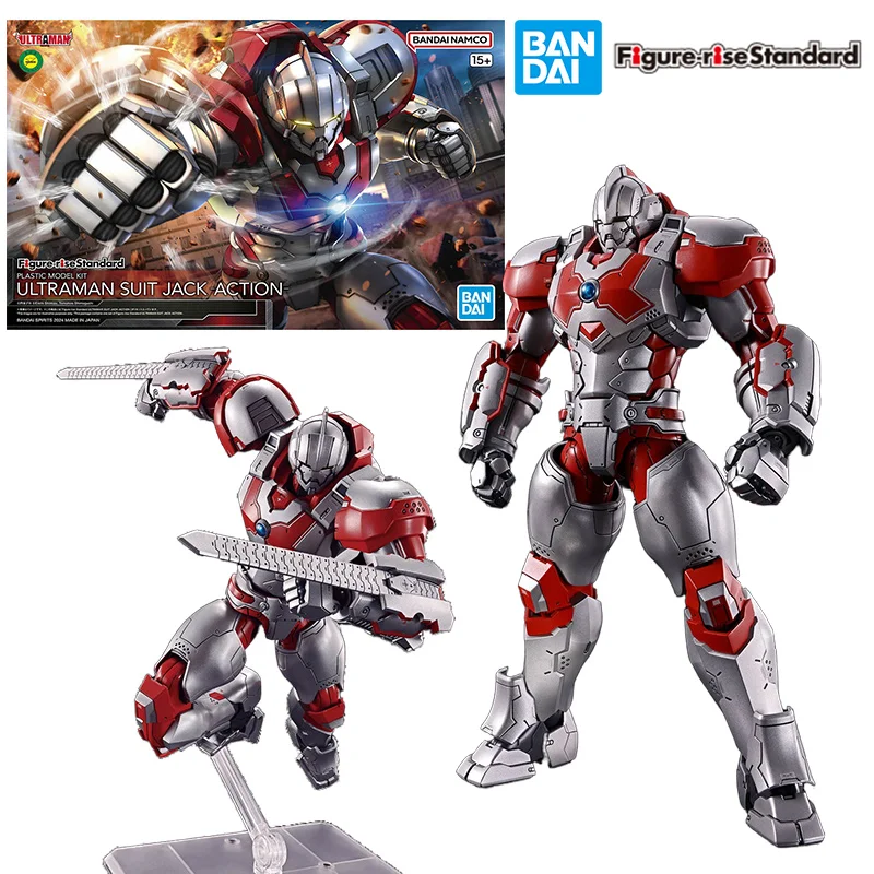 

Bandai Figure-Rise Standard Ultrman Suit Jack Action 16Cm Anime Original Action Figure Model Assemble Toy Gift Collection