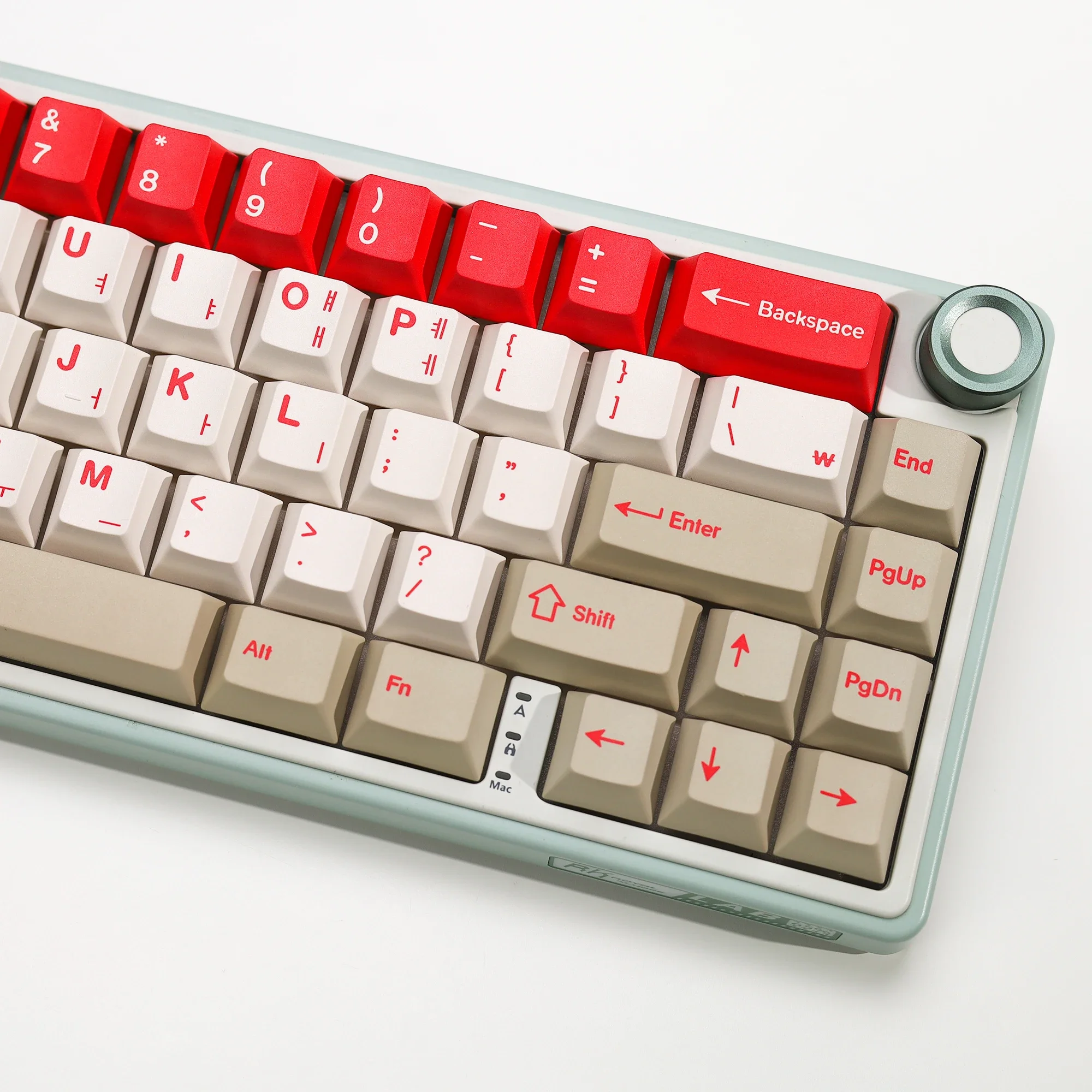 

KBDiy Korean GMK Red Alert Keycap Keycaps Cherry Profile 143 Key Caps for Mechanical Game Keyboard Custom Five Sides Sublimation