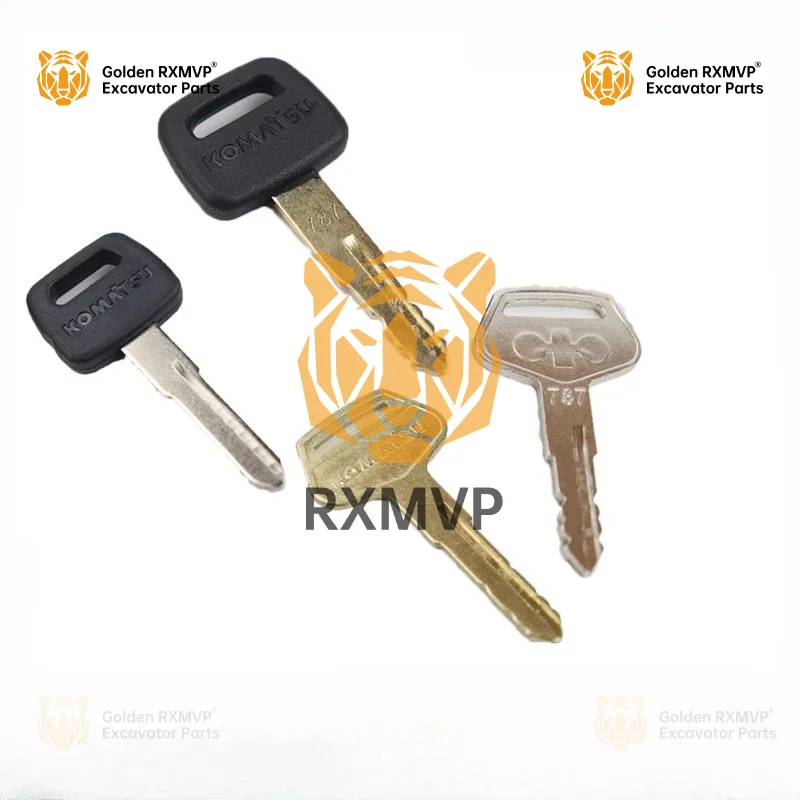 For Komatsu Key For PC60/120/130/200/210/220/300/360-6-7-8 Excavator Accessories