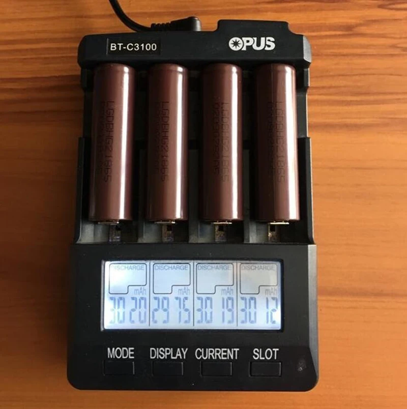 18650 Battery HG2 100% New Genuine 3000mAh 3.7V HG2-18650 Rechargeable Lithium Battery for Battery Packs, Screwdriver