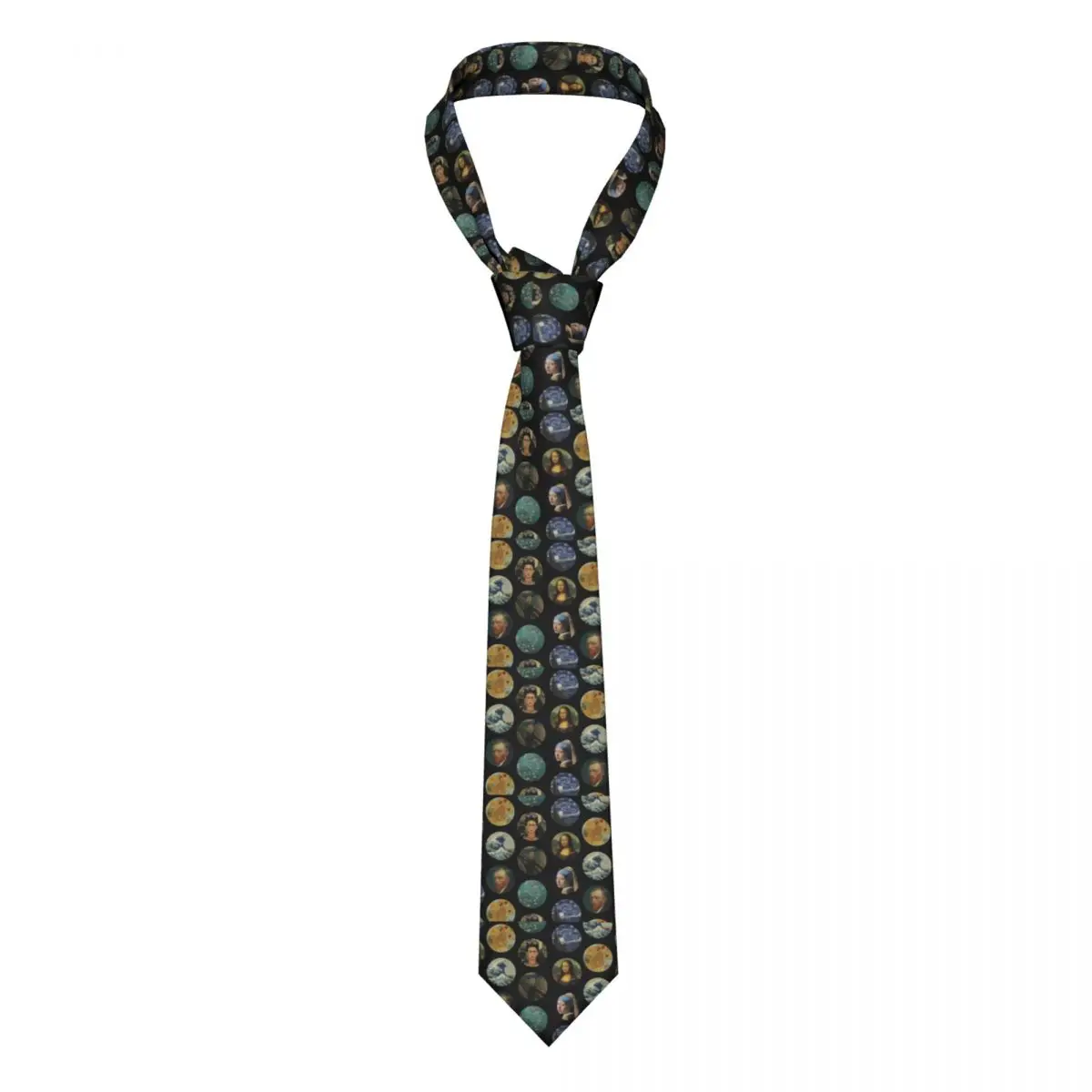 

Classic Vincent Van Gogh Neck Tie Men Custom Silk Art Painting Necktie for Office Gravatas