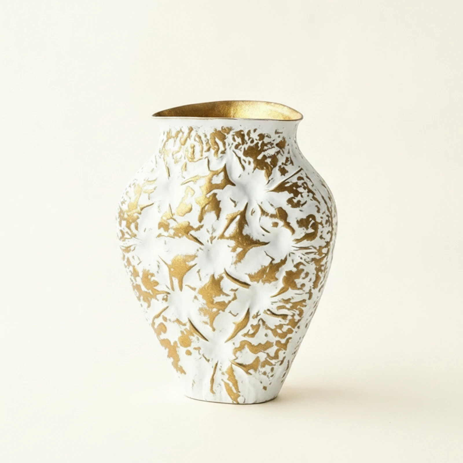 Decorative Vase Tabletop Floral Vase Vessel Sculptural Planter Modern for Living Room, Entry Table