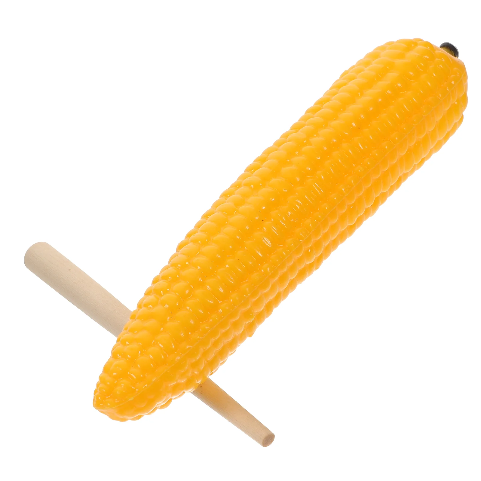 Simulated Fruit Sandbox Kids Maracas Percussion Instrument Musical Baby Corn Shape Shaker Toys