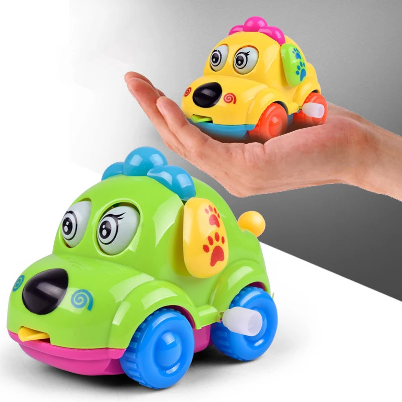 [JT] 1 jouet à remonter en forme de petit animal, voiture à remonter créative, mignonne, jouet éducatif pour les enfants, cadeau pour bébé
