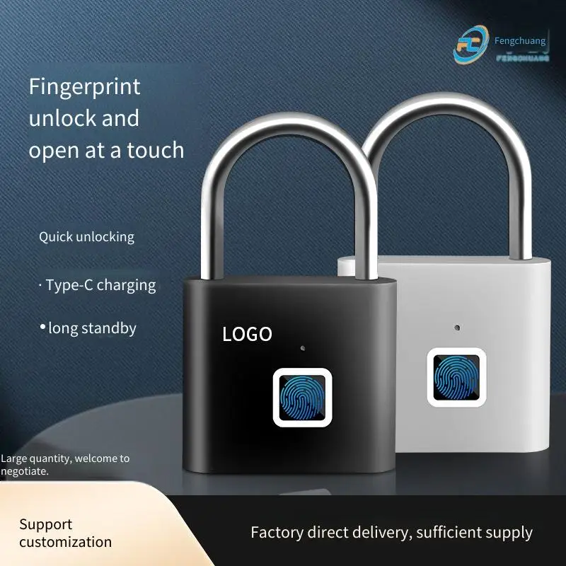 ذكي بصمة قفل في الهواء الطلق مقاوم للماء مكافحة الصدأ قفل قفل إلكتروني ذكي رئيس الباب مكافحة سرقة رمز Lo