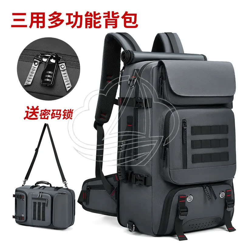 Travel Backpack Outdoor Sports Hiking Camping Anti-theft Bag Travel Short-haul Backpack Printable Logo Backpack Men's Bag