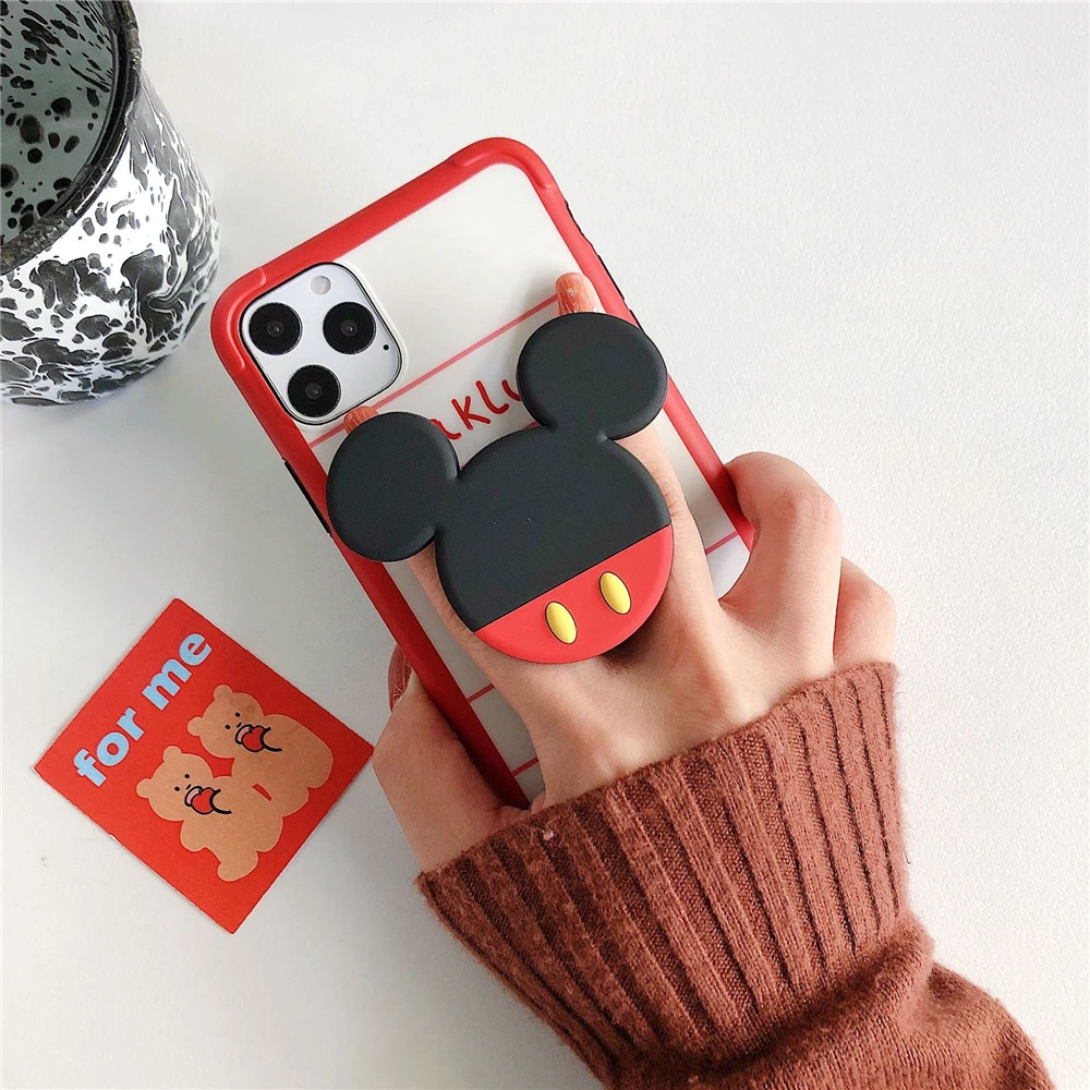 Cute Cartoon Flowers  Phone Stand Holder For iPhone Samsung Huawei Xiaomi Universal Cellphones Finger Ring Bracket Grip