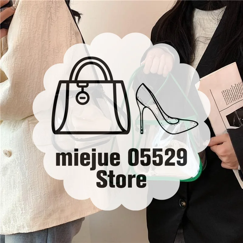

2 In 1 Clear Crossbody Bag Waterproof Portable Shoulder Bag Casual PVC Women's Bag Fashion Bag