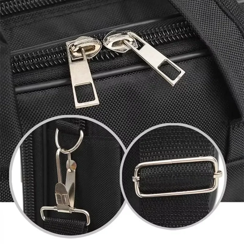 Oxford Cloth Laptop Bags Men Large Capacity Briefcase Business Travel Shoulder Pouch view 5