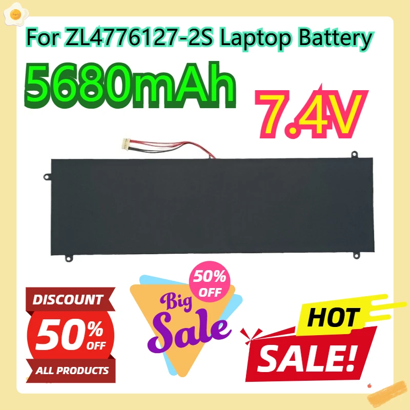 

Для аккумулятора ноутбука ZL4776127-2S ‌ 7,4 В 5680 мАч