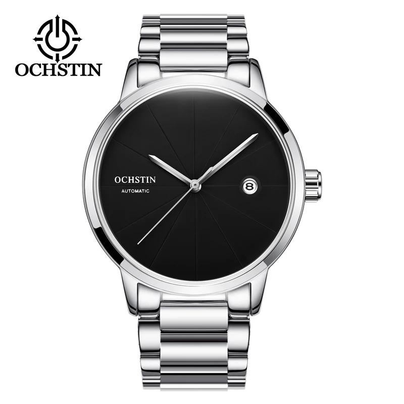 OCHSTIN New Sports Watches 41MM Men's Watches Luxury Automatic Watch For Men Stainless Steel Mechanical Wristwatch Waterproof