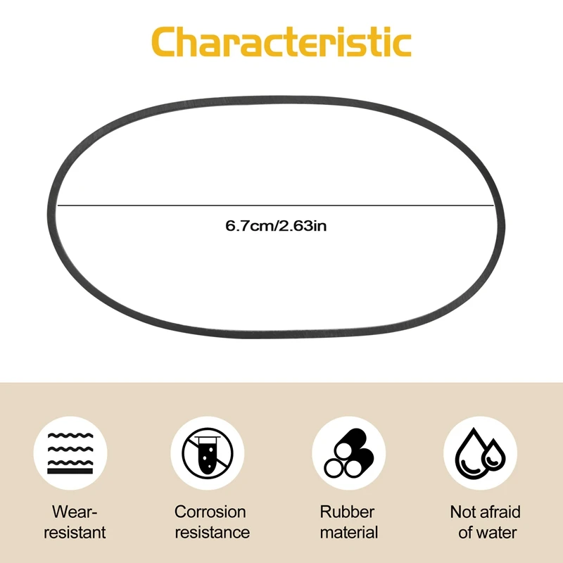 مناسبة ل Ecovacs Deebot De55 / 53Dn55 / 520 / T5 مكانس كهربائية للكنس الملحقات محرك LDS حزام