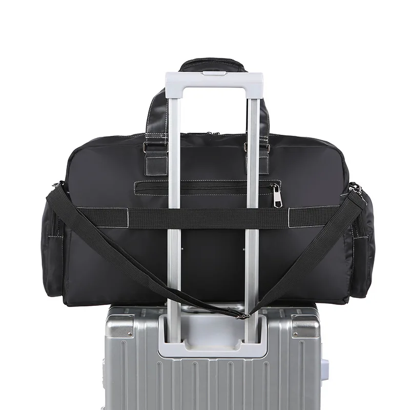 New Large Capacity Luggage Bag Business Travel Bag Men's Portable Crossbody Foldable Travel Bag Waterproof Fitness Crossbody Bag view 5