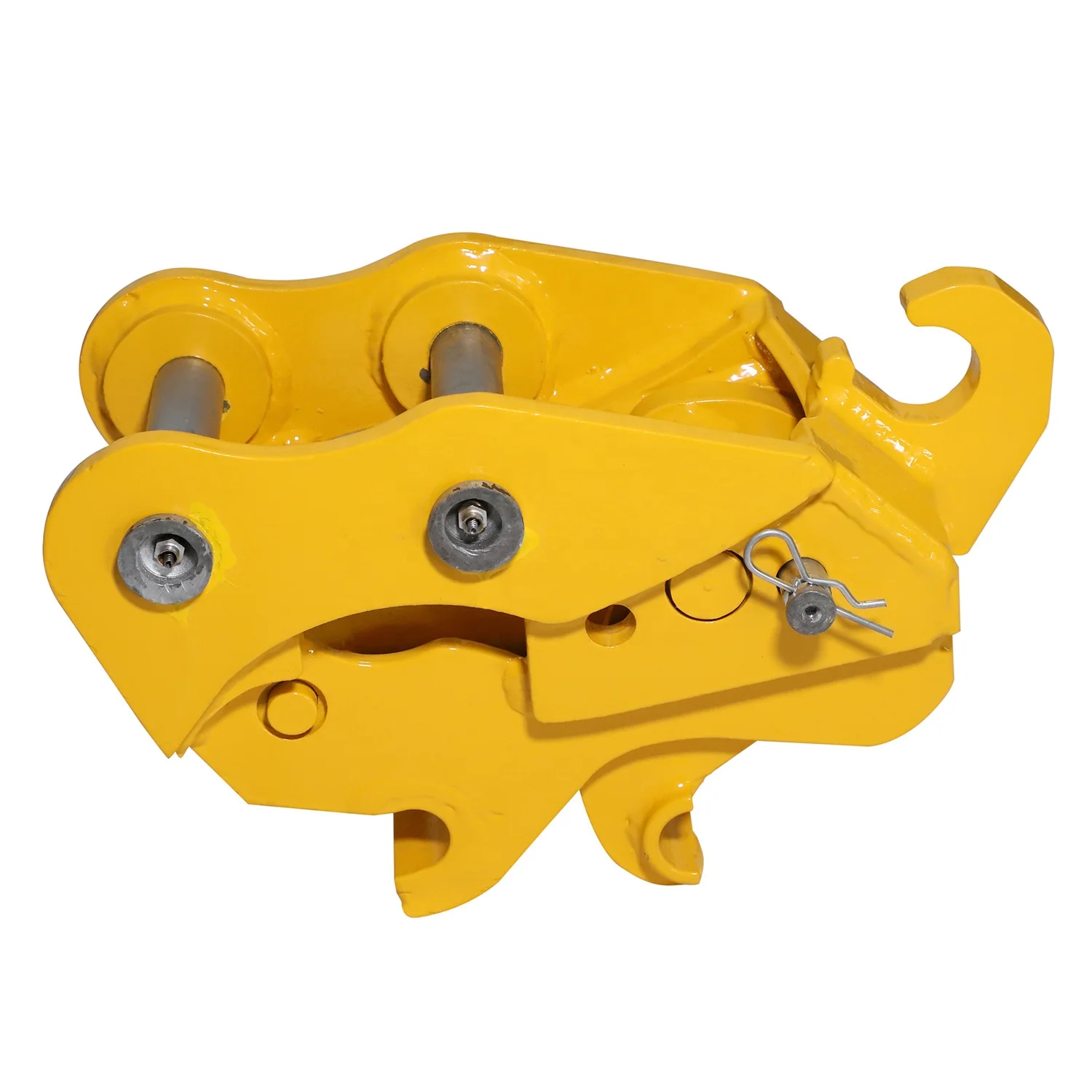 Excavator tilt rotating quick coupler hitch