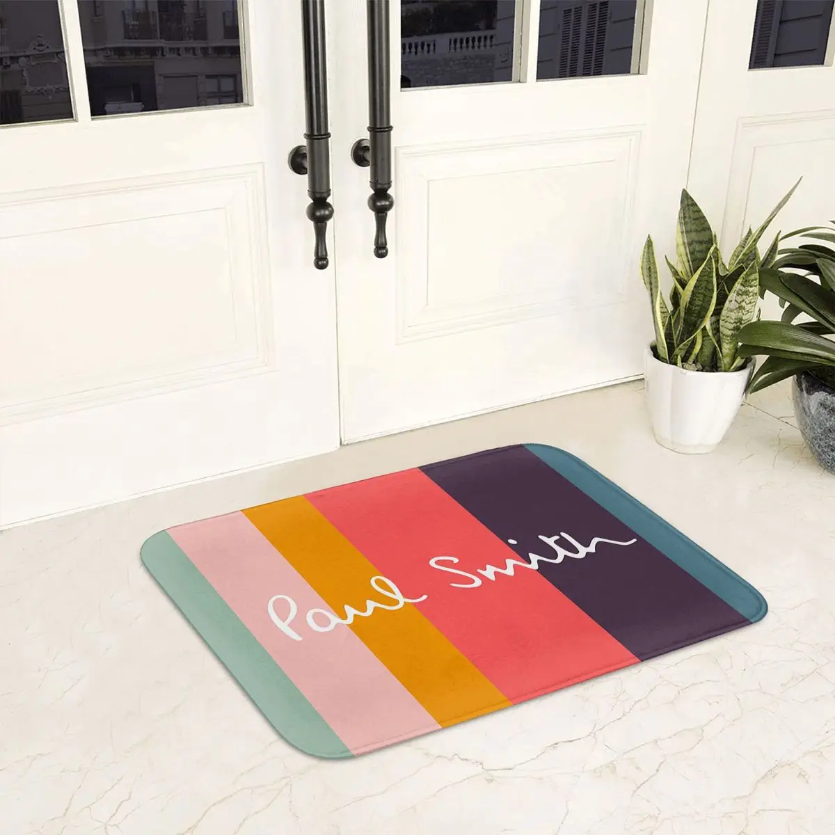 

S_Smiths-S Fashion P_Paul-S Anti-slip Doormat Floor Mat Dust-proo Carpet Rug for Kitchen Entrance Home Living room Footpad Mats